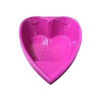 Hot Sell Newest Design Red Heart Acrylic Heart Shaped Bathtub AD-649