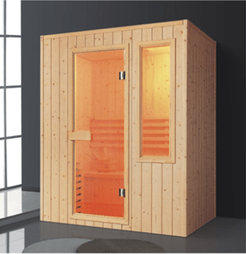 High quality finland pine wood bathroom sauna room/sauna suit/dry steam AD-964