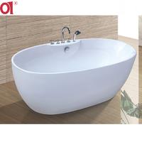 Cheap Price Oval Bathtubs for One Person China Factory Luxury freestanding Baths AD-6601B