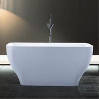 Modern Indoor 1 Person Fiberglass Hot Tubs Freestanding Seamless Soaking bathtub AD-6629