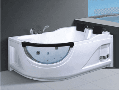Hot Sale Project Indoor 2 Person Surfing Massage Acrylic Hot Tub AD-658