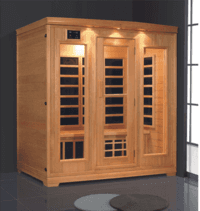 Modern Design Rectangular 1820mm Home Made Wooden Infrared Sauna Room Cabin AD-959