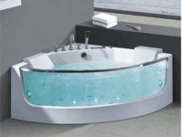 Perfect Bathroom Design Fiberglass Whirlpools Hydro Massage Sexy Bathtub for 1 Person AD-625