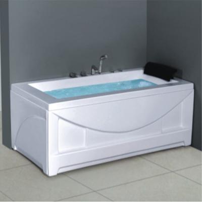 Wholesale rectangular big size acrylic whirlpool massage 1 person portable hot tub AD-705