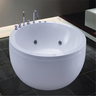 New bathroom design 1550mm round surfing whirlpool massage bathtub AD-712