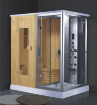 China suppliers wholesale portable indoor wet steam shower sauna combos AD-946