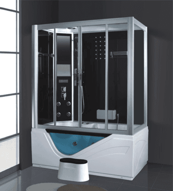 High quality made in china rectangular acrylic jet surf bathing steam room AD-908