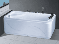 Hot Tub Hotel Massage Acrylic Bathtub AD-663