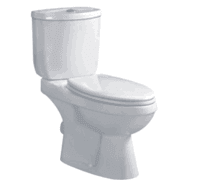 Popular Save Water Economic Bathroom Furniture washdown two piece toilet/economic toilet/WC/toilet F-202