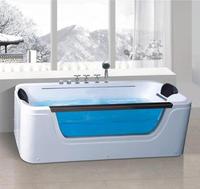 2018 new model glass bathtub freestanding with cheap price AD-8801